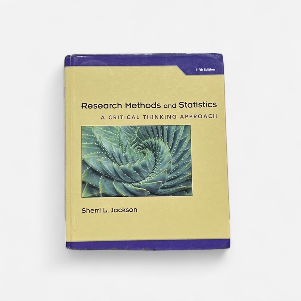 Research Methods and Statistics: A Critical Thinking Approach 5th Edition